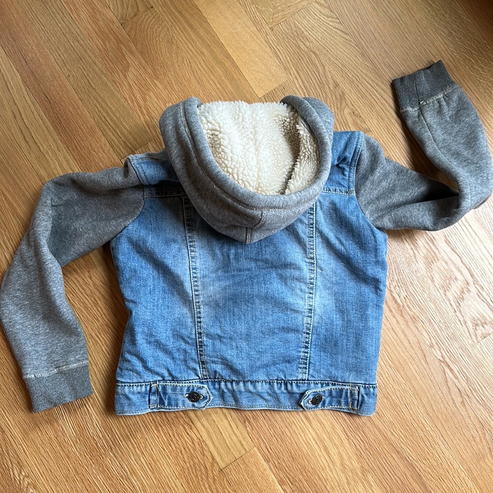 Jean shearling jacket - Picture 4 of 5
